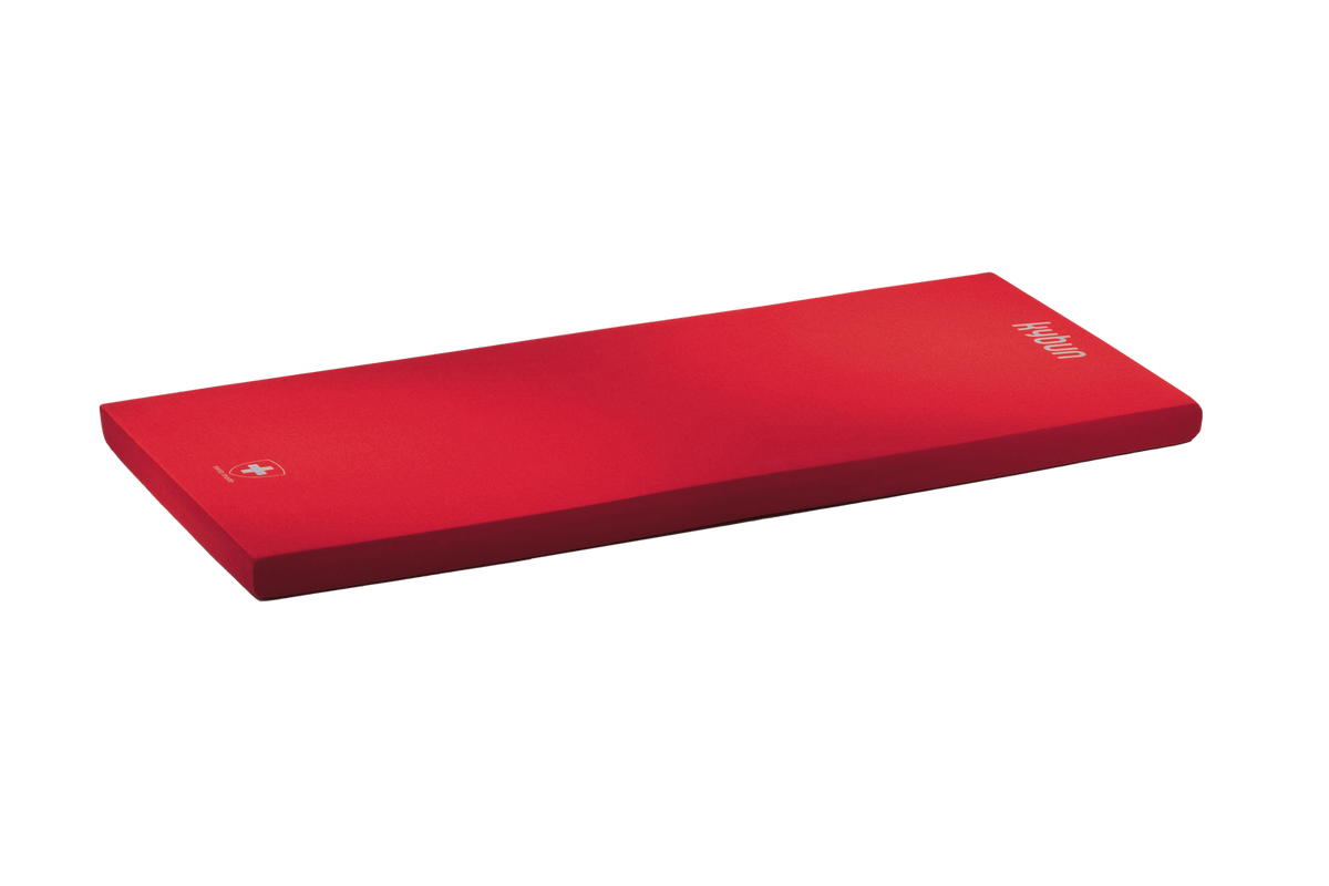 kybun mat with removable fabric cover 96x46x4cm, Bordeaux